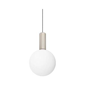 Ideal Lux - LED Lustr na lanku ODEON LED/8W/230V CRI 90 pr. 20 cm béžová/bílá 349206 obraz