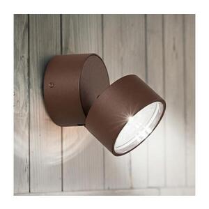Ideal Lux - LED Venkovní nástěnné svítidlo OMEGA LED/7W/230V CRI 90 IP54 hnědá 285498 obraz