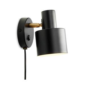 Halo Design 746880 - Nástěnné bodové svítidlo VOGUE 1xE27/40W/230V černá/mosaz 746880 obraz