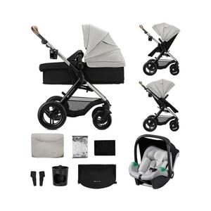 KINDERKRAFT - Kombinovaný kočárek 3v1 MOOV 2 XL Air Grey KSMOOVXLGRY0000 obraz