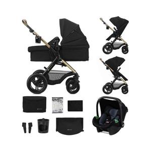 KINDERKRAFT - Kombinovaný kočárek 3v1 MOOV 2 XL Air Black KSMOOVXLBLK0000 obraz
