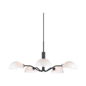 Halo Design 740369 - Lustr na lanku KJOBENHAVN 5xG9/28W/230V pr. 50 cm černá 740369 obraz