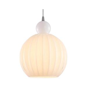 Halo Design 737321 - Lustr na lanku BALL BALL 1xE27/40W/230V pr. 32 cm bílá 737321 obraz