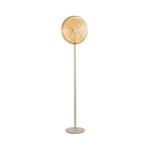 Ondaluce - LED Stmívatelná stojací lampa JOKEY LED/15W/230V 170 cm zlatá/kouřová PT.JOKEY/AMBRA obraz