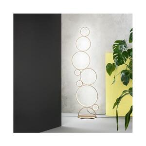 Ondaluce - LED Stmívatelná stojací lampa POIS LED/52W/230V 160 cm zlatá PT.POIS/ORO obraz