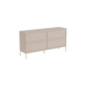 Komoda ALIN 157x40 cm taupe H000024673 obraz