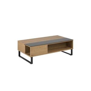 Konferenční stolek se zvedací deskou ENZO 110x60 cm černá/dub 0000074541 obraz