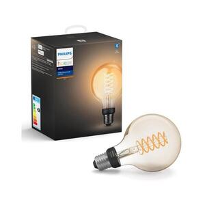 LED Stmívatelná žárovka Philips Hue WHITE FILAMENT G93 E27/7W/230V 2100K 871869968888200 obraz