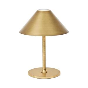 Halo Design 800841 - LED Stm. nab. stolní lampa HYGGE LED/3W/4000 mAh IP54 mosaz 800841 obraz