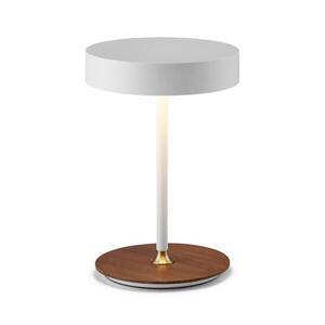 Halo Design 745760- LED Stm. nab. lampa ON THE MOVE LED/2, 5W/4000 mAh bílá/dřevo 745760 obraz