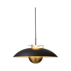 Halo Design 749102-LED Stm. lustr na lanku STEPP LED/24W/230V pr.46 cm čer./mos. 749102 obraz