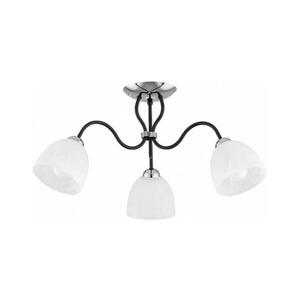 Přisazený lustr ARIEL 3xE27/15W/230V lesklý chrom/černá 62637 obraz