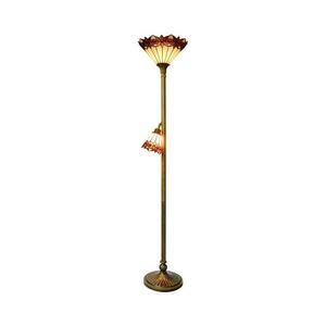 Prezent - Stojací lampa TIFFANY 1xE27/60W/230V + 1xE14/25W obraz