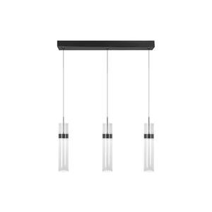 Light Prestige LED Lustr na lanku AMBIENTE 3xLED/6W/230V 3000/4000/6000K černá LP-1510/3L GR obraz