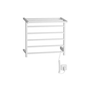 Sapho - Elektrický sušák na ručníky ELZOR 60W 47x50 cm matná bílá EB500 obraz