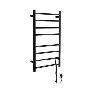 Sapho - Elektrický sušák na ručníky REDONDO 75W 90x50 cm matná černá ER220BV obraz