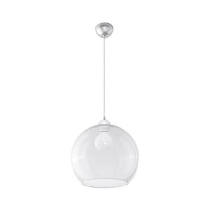 SL.0248 - Lustr na lanku BALL 1xE27/15W/230V pr. 30 cm čirá/lesklý chrom SL.0248 obraz