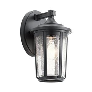 Elstead Quintiesse QN-FAIRFIELD-M-BK-Ven nás lampa FAIRFIELD M 1xE27/60W/230V IP44 černá QN-FAIRFIELD-M-BK obraz