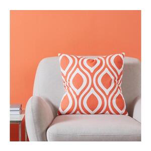 Eglo 420295 - Dekorační polštář CHEVERY 45x45 cm oranžová 420295 obraz