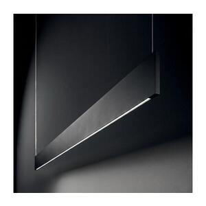 Ideal Lux - LED Lustr na lanku STEEL LED/24W/230V 3000K CRI 90 120 cm černá 368771 obraz
