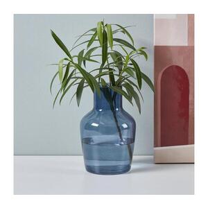 Eglo 421219 - Skleněná váza SIRANANA 22x14, 5 cm modrá/kouřová 421219 obraz