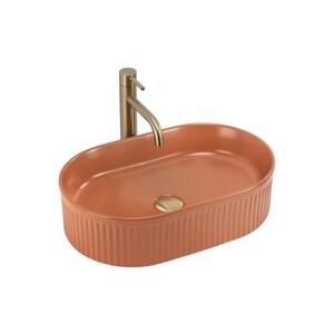 REA-U6377 - Umyvadlo na desku VANDA 31x49 cm keramika/oranžová REA-U6377 obraz