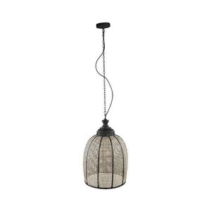 PTMD - Lustr na řetězu BAYU 1xE27/40W/230V pr. 37 cm 8720014526724 obraz