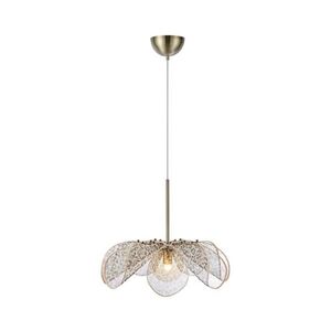 Markslöjd 109169 - Lustr na lanku STYRKA 1xE27/40W/230V pr. 63 cm béžová 109169 obraz