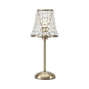 Markslöjd 109125 - LED Stm. nabíjecí stolní lampa LIORA 1xE14/2W/2000 mAh mosaz 109125 obraz
