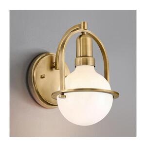 Elstead Quintiesse QN-SOMERSET1-HB - Nástěnná lampa SOMERSET 1xE27/60W/230V zlatá QN-SOMERSET1-HB obraz