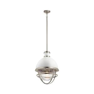 Elstead Quintiesse QN-TOLLIS-P-BN - Lustr na tyči TOLLIS 1xE27/40W/230V matný chrom QN-TOLLIS-P-BN obraz