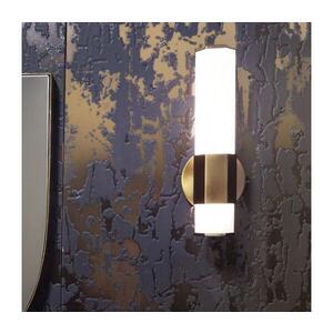 Elstead Quintiesse QN-FACET-LED1-HB-BATH-LED Kou. nás. sv. FACET LED/12W/230V IP44 zlatá QN-FACET-LED1-HB-BATH obraz