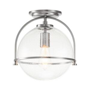Elstead Quintiesse QN-SOMERSET-F-C-BN -Stropní svítidlo SOMERSET 1xE27/60W/230V m. chrom QN-SOMERSET-F-C-BN obraz