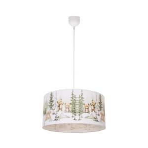 Dětský lustr KIDS ROOM 1xE27/60W/230V pr. 40 cm zvířátka H0966 obraz