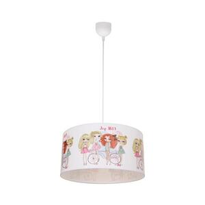 Dětský lustr GIRLS VIBES 1xE27/60W/230V pr. 40 cm dívky H0981 obraz