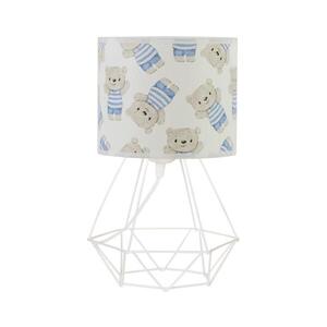 Dětská stolní lampa KIDS ROOM 1xE27/60W/230V pr. 18 cm medvídek H0938 obraz