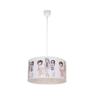 Dětský lustr GIRLS VIBES 1xE27/60W/230V pr. 40 cm dívky H0987 obraz