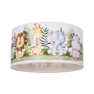 Dětské stropní svítidlo KIDS ROOM 1xE27/60W/230V pr. 40 cm džungle H0961 obraz