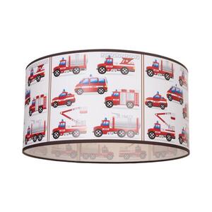Dětské stropní svítidlo KIDS ROOM 1xE27/60W/230V pr. 40 cm hasiči H0970 obraz
