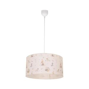 Dětský lustr KIDS ROOM 1xE27/60W/230V pr. 40 cm zvířátka H0942 obraz