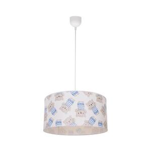 Dětský lustr KIDS ROOM 1xE27/60W/230V pr. 40 cm medvídek H0936 obraz