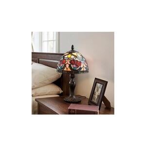 Elstead Quoizel QZ-LARISSA-TL-S - Stolní lampa Tiffany LARISSA 1xE14/40W/230V QZ-LARISSA-TL-S obraz