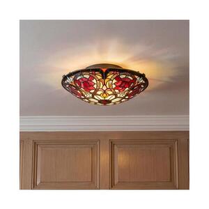 Elstead Quoizel QZ-LARISSA-F - Stropní svítidlo Tiffany LARISSA 2xE27/40W/230V QZ-LARISSA-F obraz