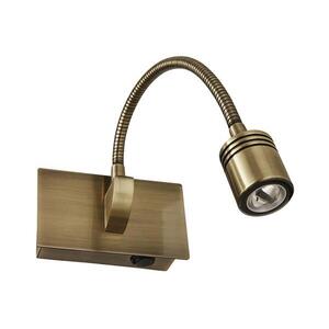Ideal Lux - LED Flexibilní nástěnná lampa DYNAMO LED/3, 5W/230V CRI 90 bronzová 121352 obraz