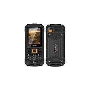 Evolveo - StrongPhone Q1 vodotěsný Dual SIM telefon černá/oranžová SGP-Q1-BO obraz