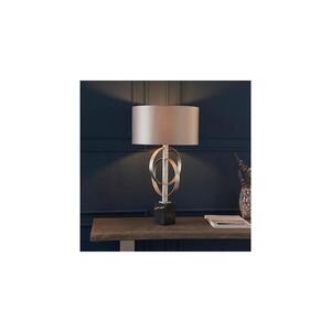 Endon 95217 - Stolní lampa 1xE27/10W/230V šedá/černá 95217 obraz