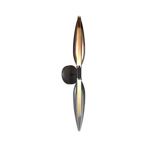 Nástěnná lampa NORDIC 2xG9/5W/230V černý chrom/měděná 22-51165 obraz