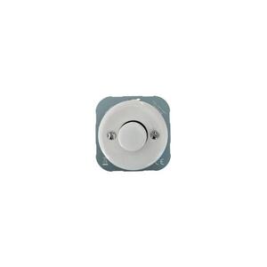 Bohemia-Design - Porcelánový retro stmívač bez rámečku 250V/10A bílá DMAX-W obraz