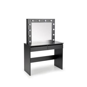 Halmar Toaletní stolek AMORIO 94x43 cm černá V-PL-HOLLYWOOD-TOALETKA-CZARNY obraz