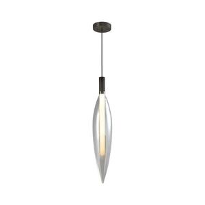Lustr na lanku NORDIC 1xG9/5W/230V černá/čirá 31-51349 obraz